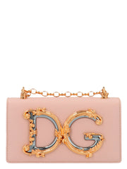 Dolce & Gabbana Multicolor Lamb Leather Crossbody Bag