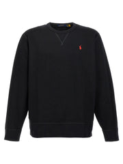 Polo Ralph Lauren Black Cotton Sweatshirt for Men