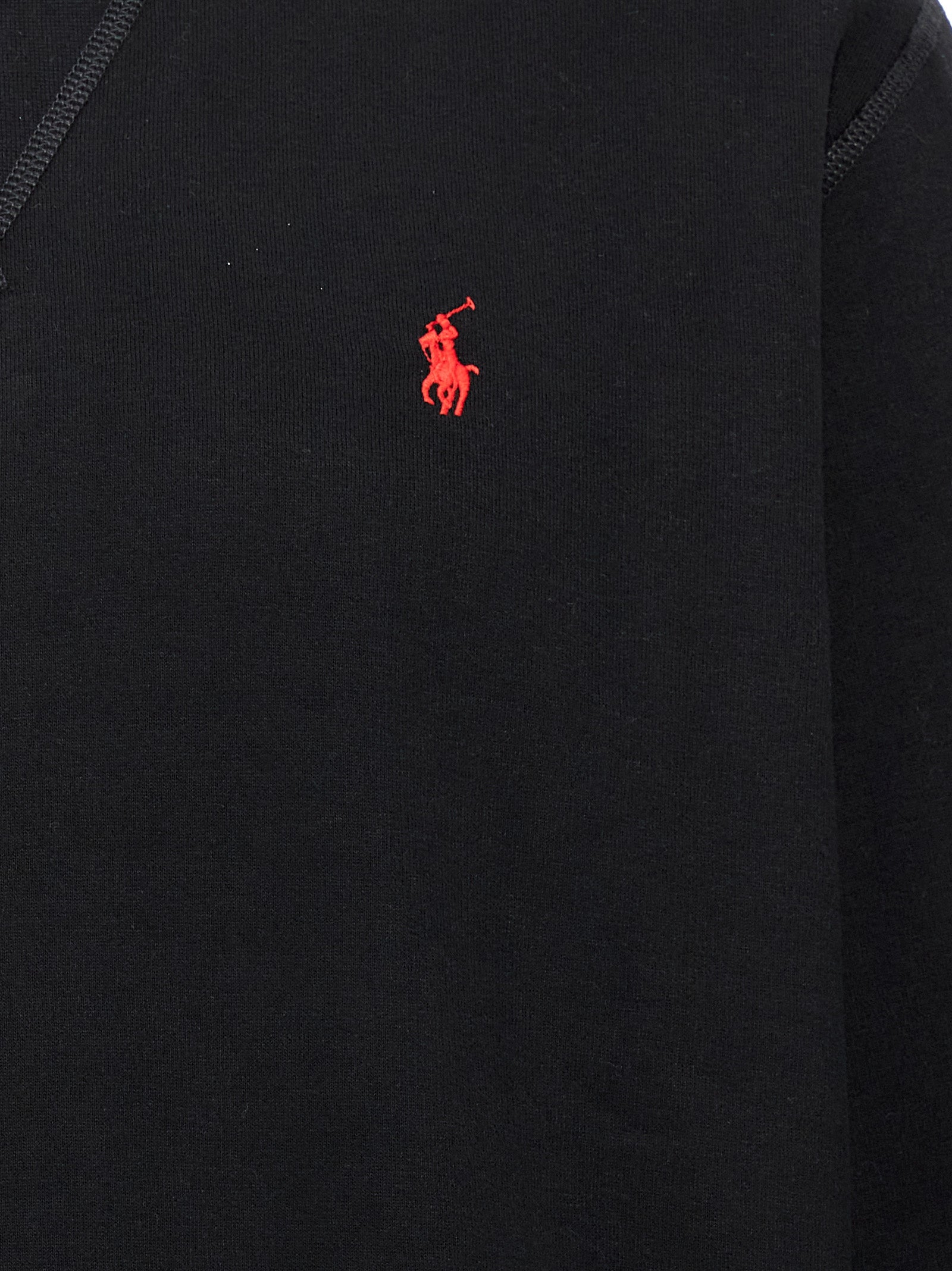 Polo Ralph Lauren Black Cotton Sweatshirt for Men