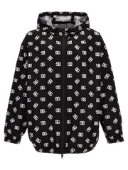 Dolce & Gabbana Bicolor Polyester Shell Jacket