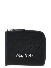 Marni Black Calfskin Wallet