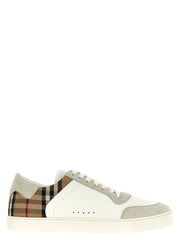 Burberry Multicolor Leather Low Top Sneakers