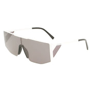 Lacoste White Metal Sunglasses