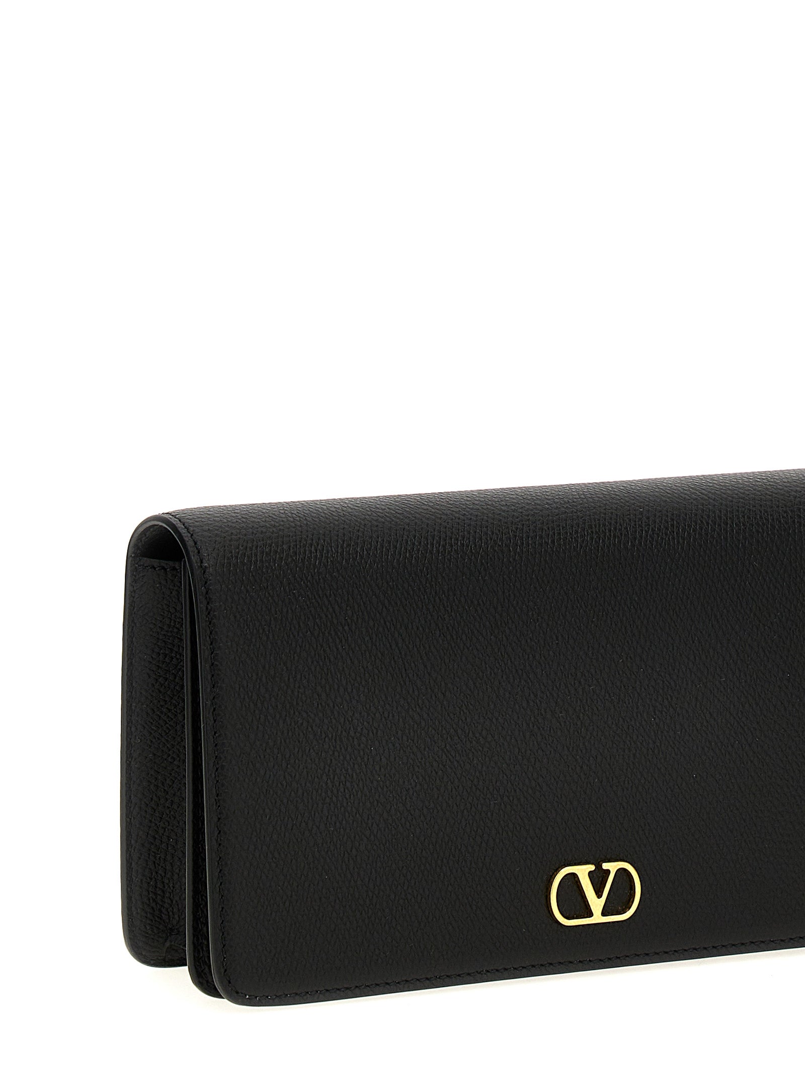 Valentino Garavani Black Calfskin Shoulder Bag
