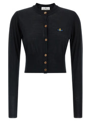 Vivienne Westwood Black Wool Cardigan