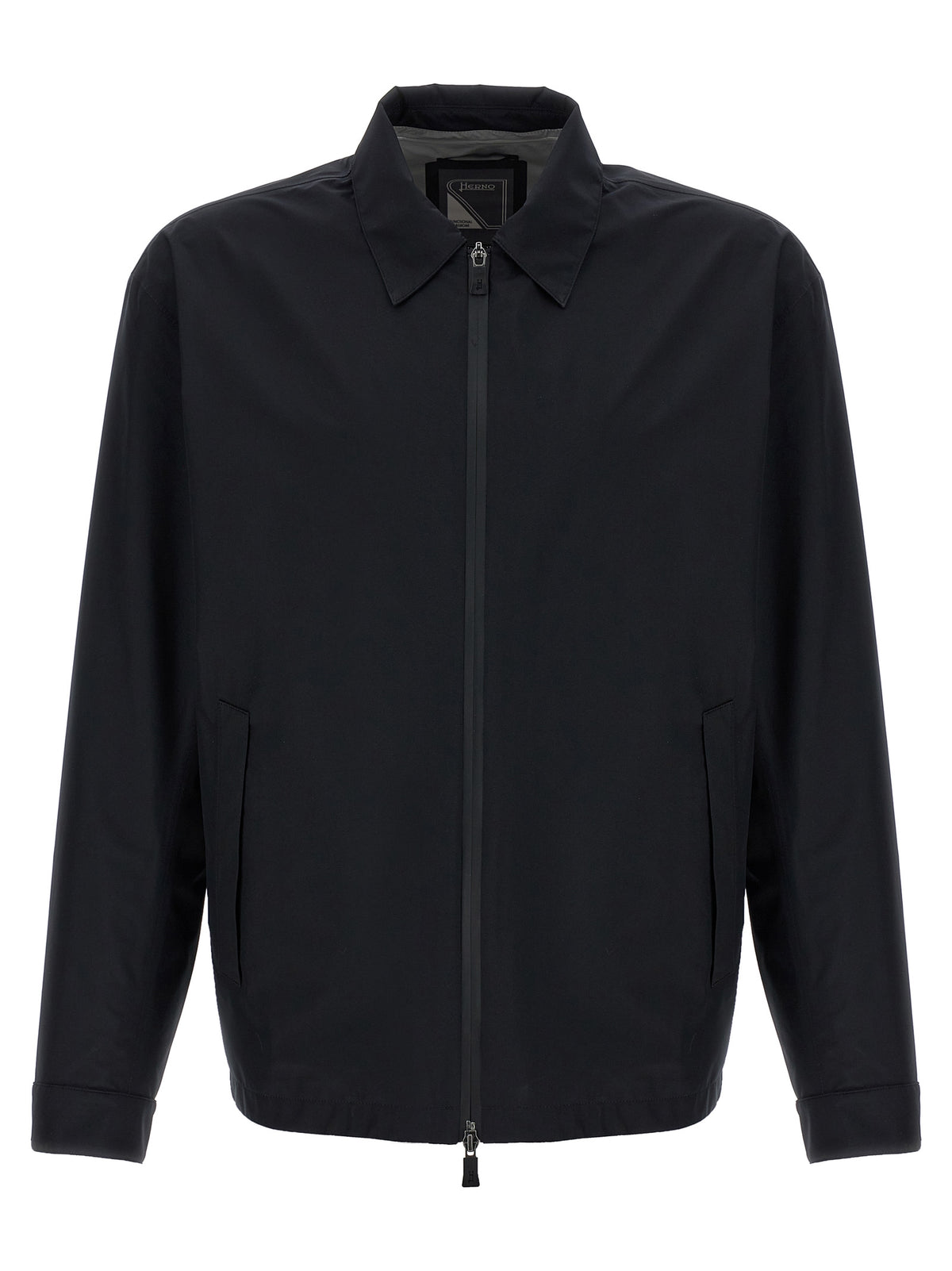 Herno Black Polyester Shell Jacket