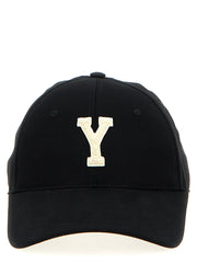 Saint Laurent Black Cotton Cap (Baseball Hat)