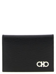 Ferragamo Black Calfskin Cardholder