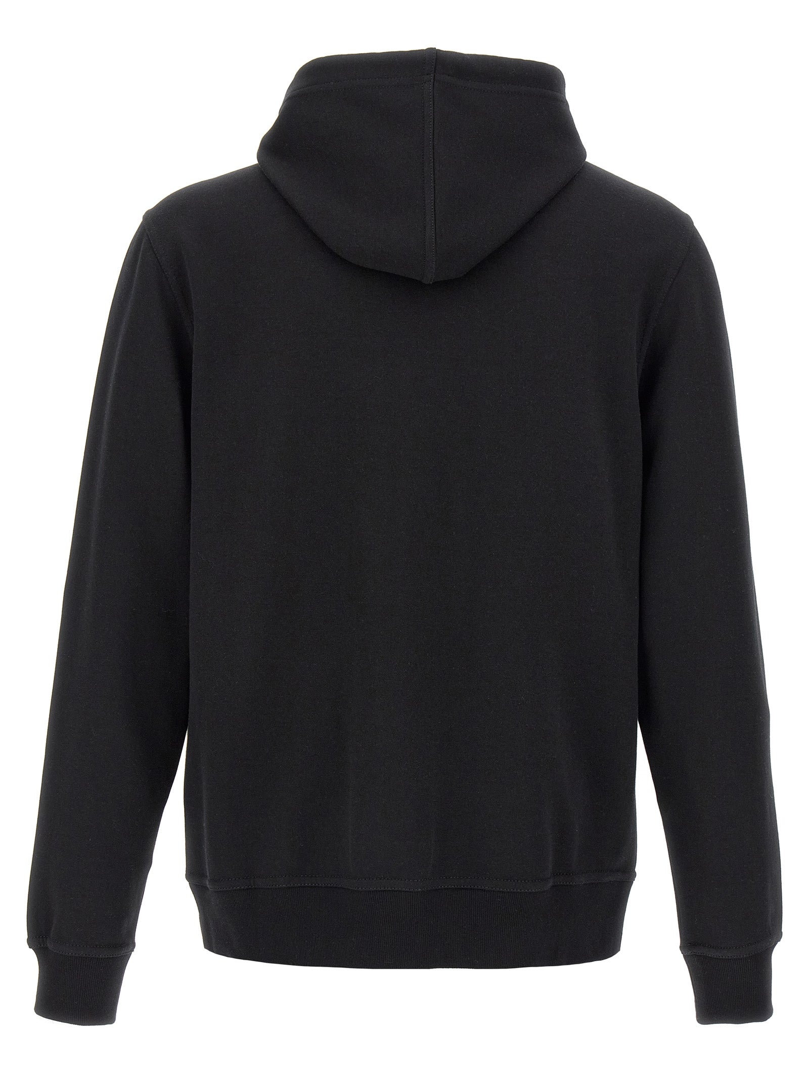 Brunello Cucinelli Black Cotton Sweatshirt for Men