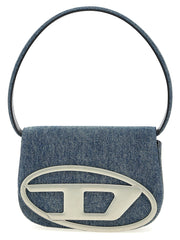 Diesel Blue Cotton Shoulder Bag