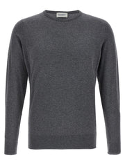 JOHN SMEDLEY Gray Cotton Cardigan