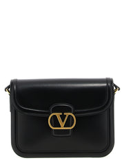 Valentino Garavani Black Calfskin Shoulder Bag