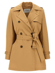 Max Mara Brown Cotton Coat