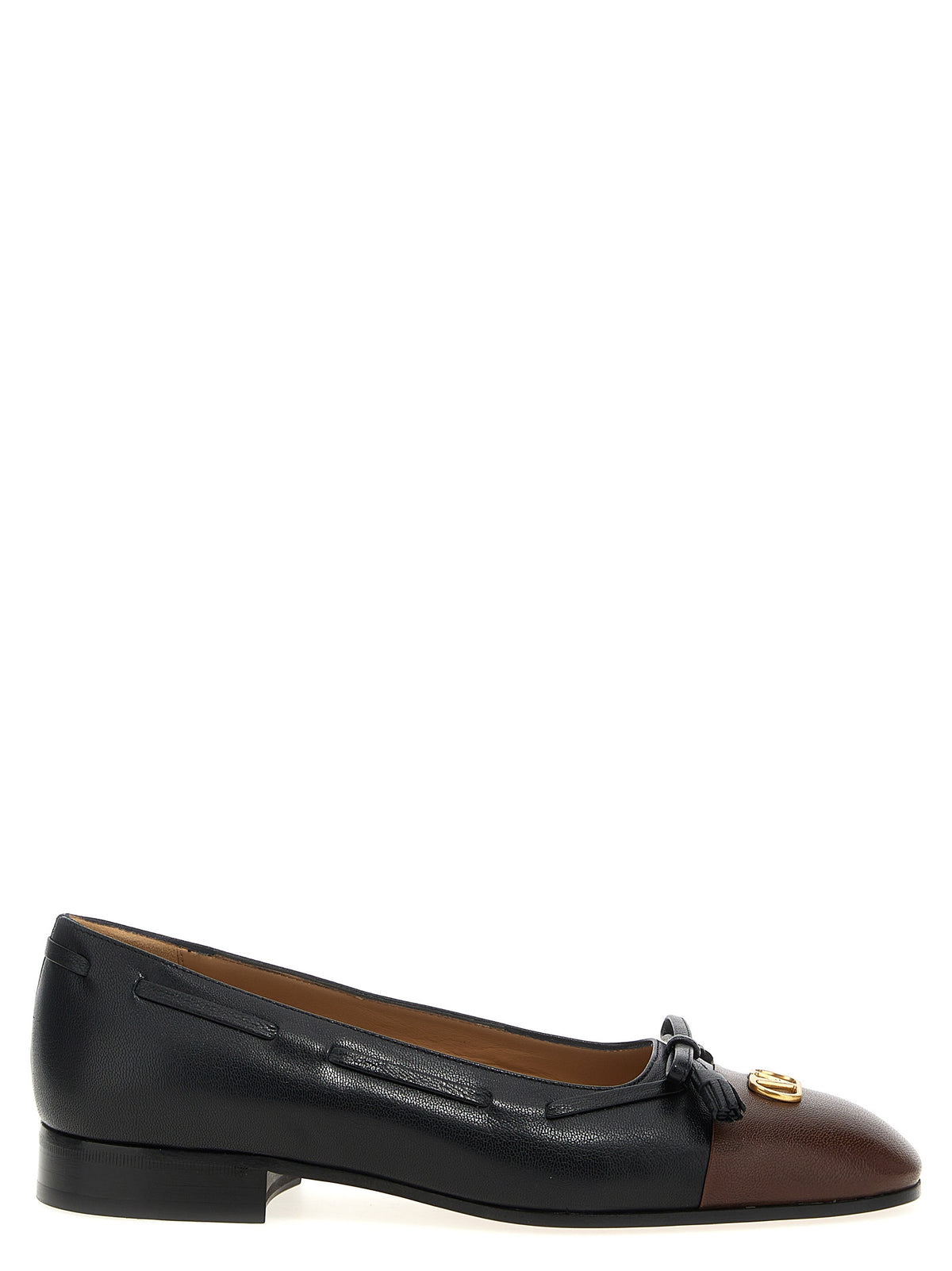 Valentino Garavani Multicolor Calfskin Ballet Flats