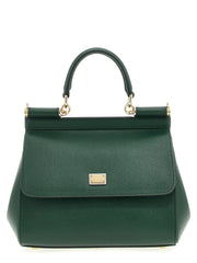 Dolce & Gabbana Bicolor Calfskin Handbag