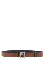 Fendi Multicolor Calfskin Regular Belt