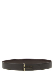 Tom Ford Brown Calfskin Belt