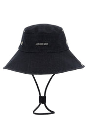 Jacquemus Blue Cotton Bucket Hat
