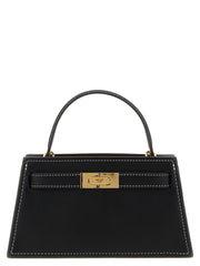 Tory Burch Black Cowhide Handbag