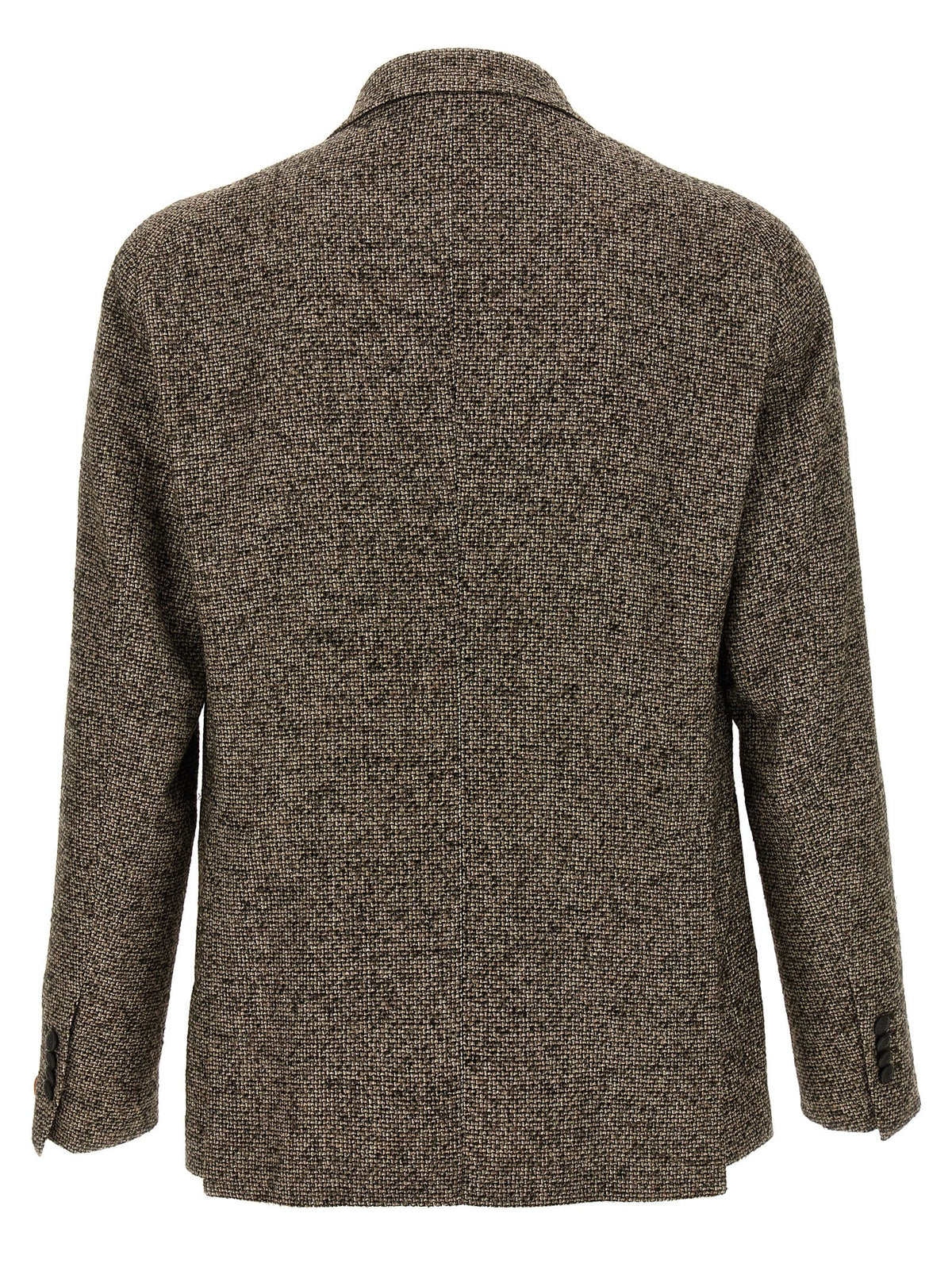 Tagliatore Brown Virgin Wool Blazer
