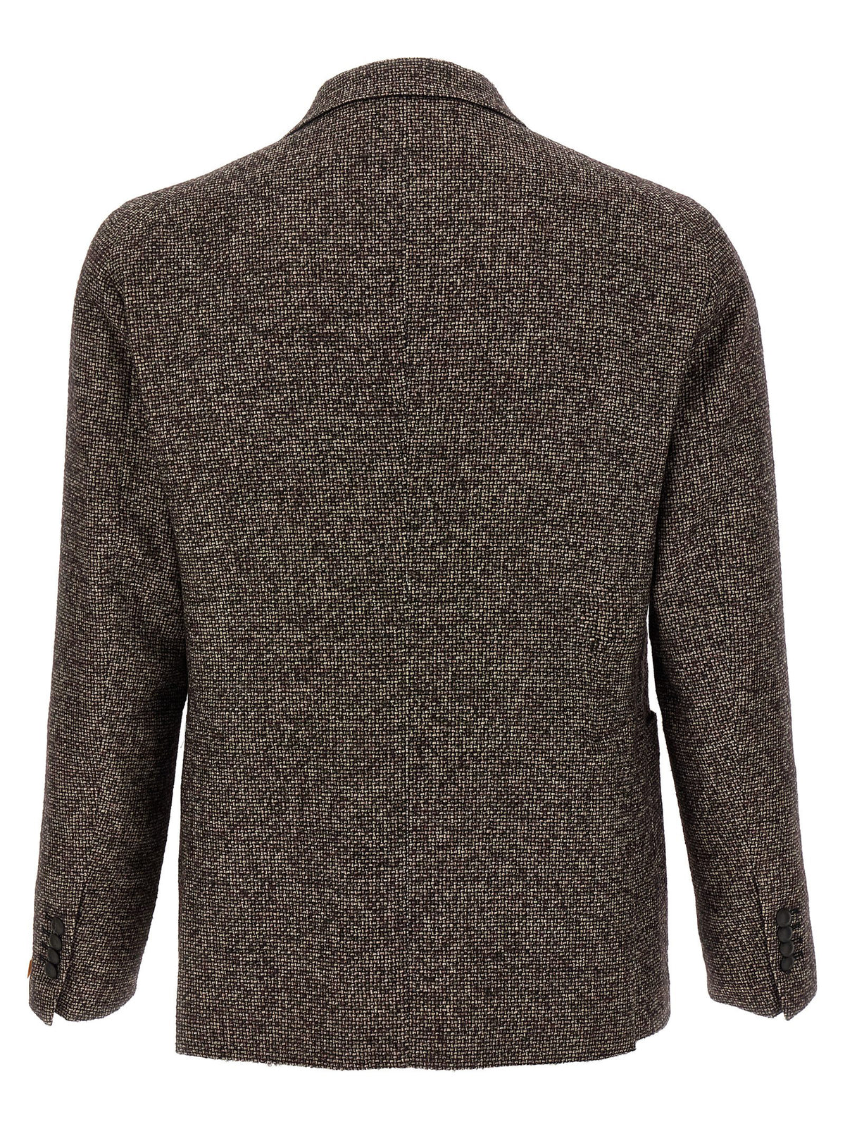 Tagliatore Brown Virgin Wool Blazer