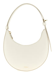 Furla White Leather Shoulder Bag