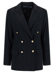 Polo Ralph Lauren Blue Wool Blazer