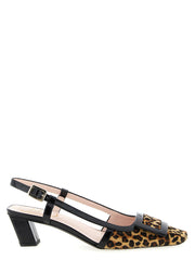 Roger Vivier Multicolor Calfskin Mid Heel Pumps for Women