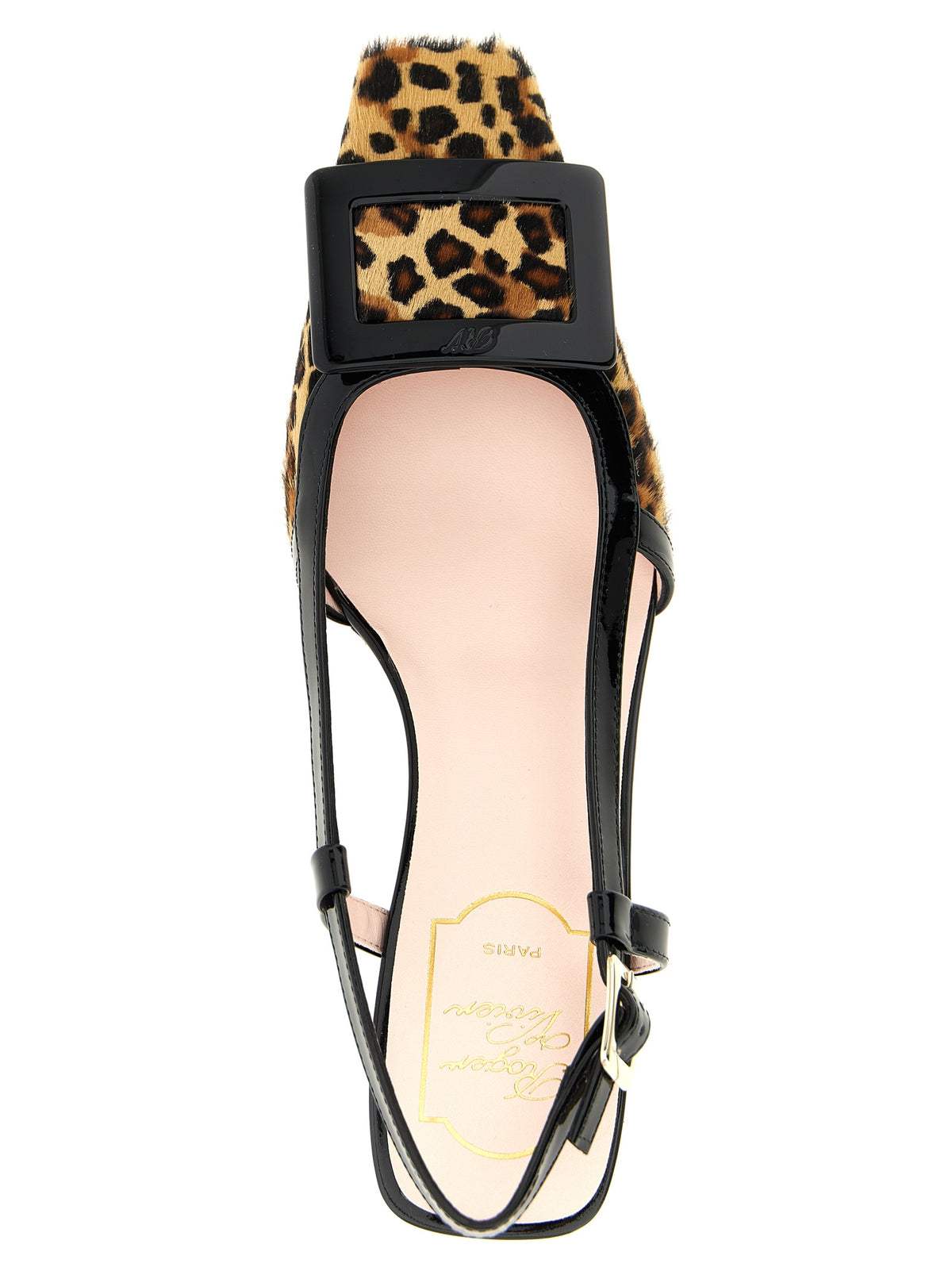 Roger Vivier Multicolor Calfskin Mid Heel Pumps for Women