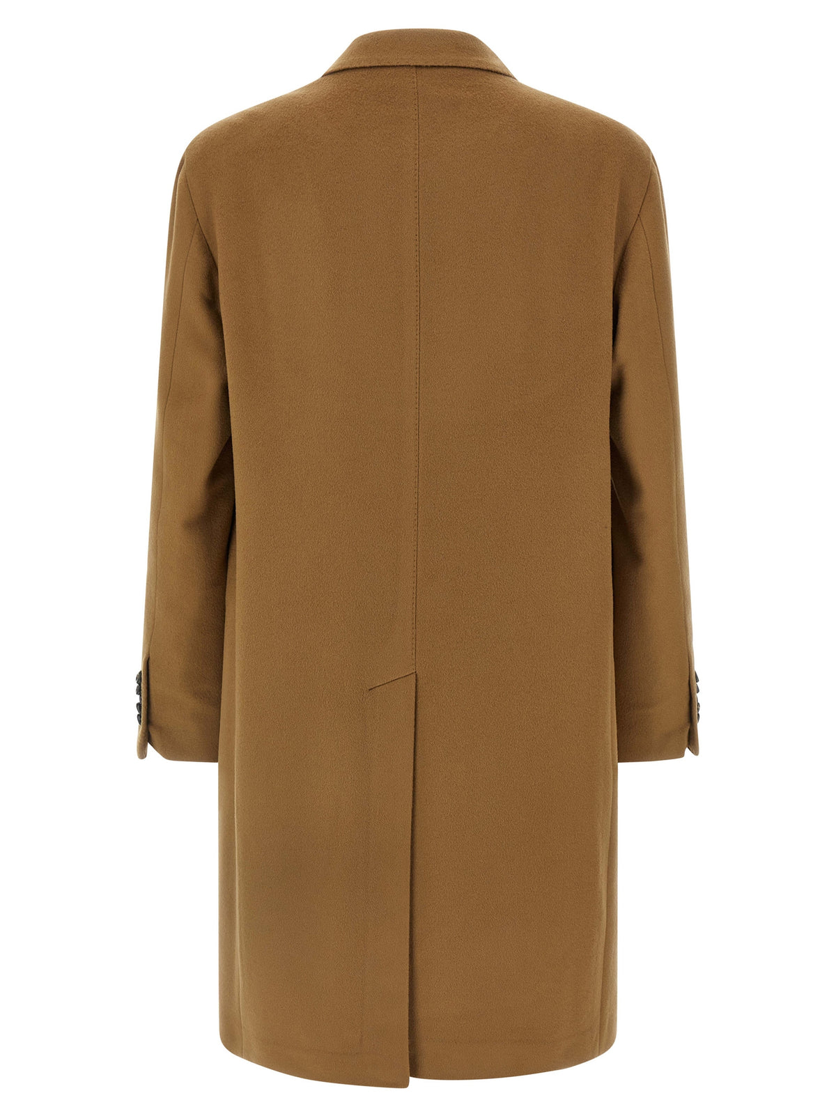 Tagliatore Beige Virgin Wool Coat