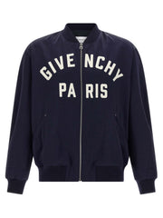 Givenchy Blue Cotton Bomber