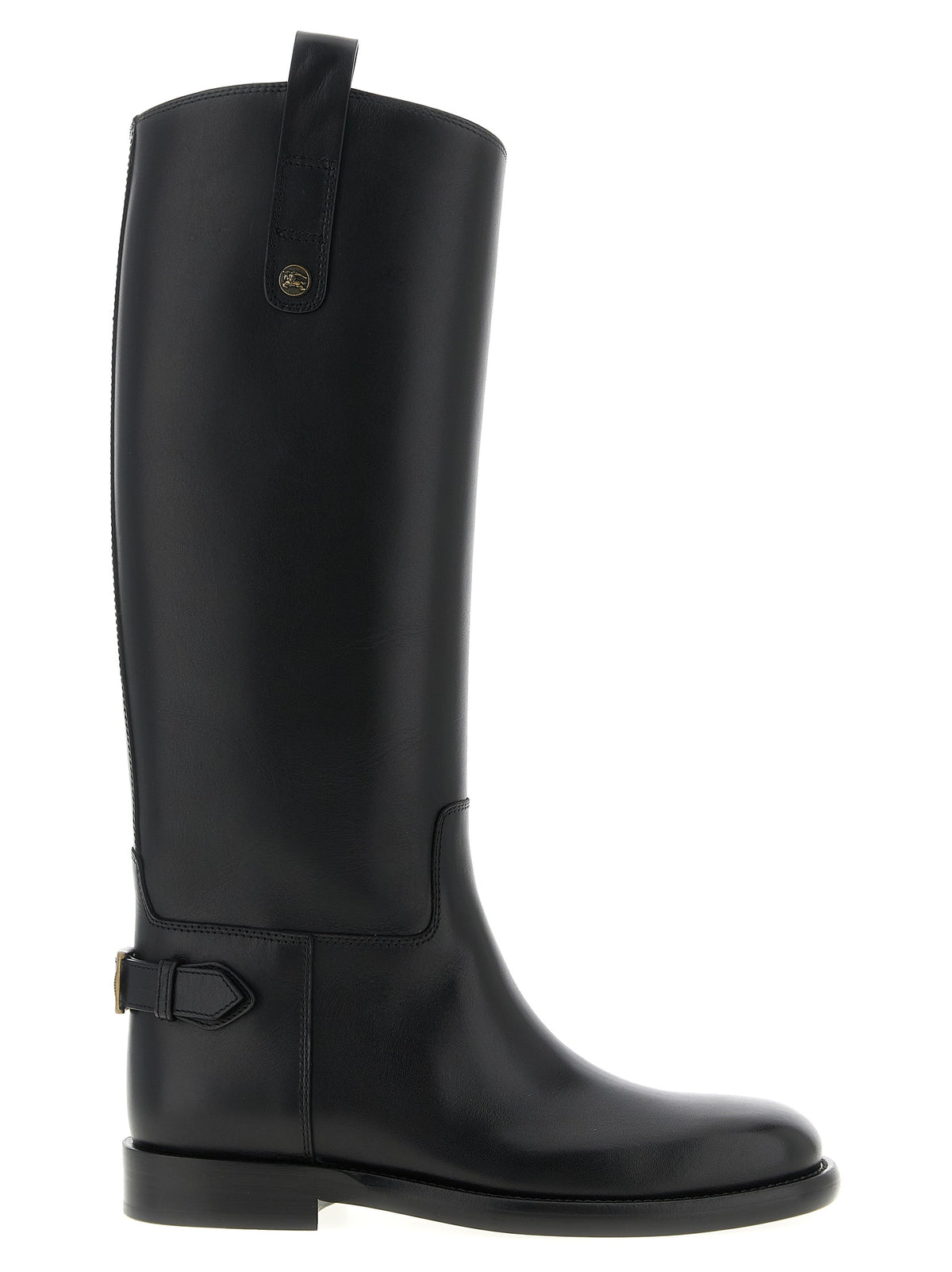 Burberry Black Calfskin Over The Knee