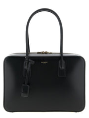 Saint Laurent Black Calfskin Shoulder Bag