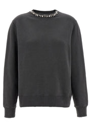 Golden Goose Gray Cotton Sweatshirt
