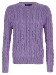 Polo Ralph Lauren Purple Cotton Cardigan