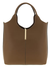 Tod's Brown Calfskin Handbag