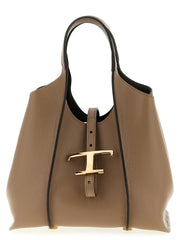 Tod's Beige Calfskin Handbag