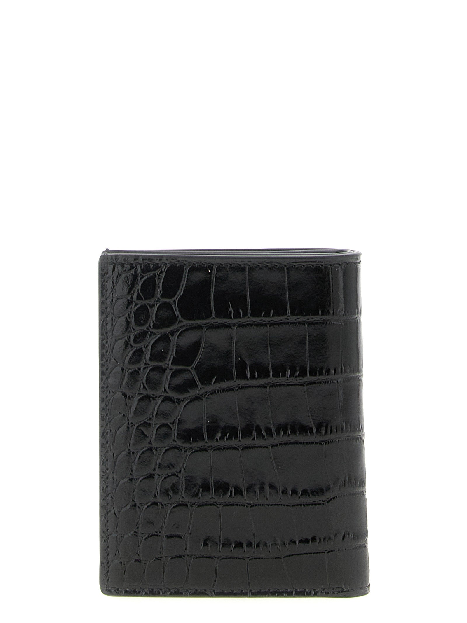 Tom Ford Black Calfskin Cardholder
