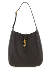 Saint Laurent Brown Calfskin Shoulder Bag