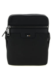 Hugo Boss Black Polyester Crossbody Bag