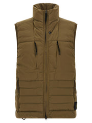 Stone Island Bicolor Polyamide Sleeveless Jacket