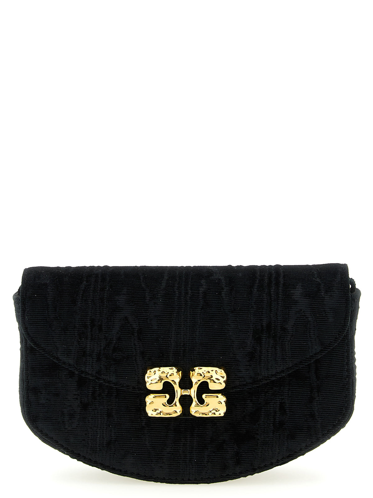 Ganni Black Polyester Cardholder