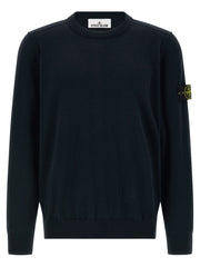 Stone Island Blue Cotton Cardigan