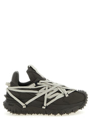 Rick Owens Brown Cowhide Athletic Sneakers