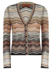 Missoni Brown Viscose Cardigan
