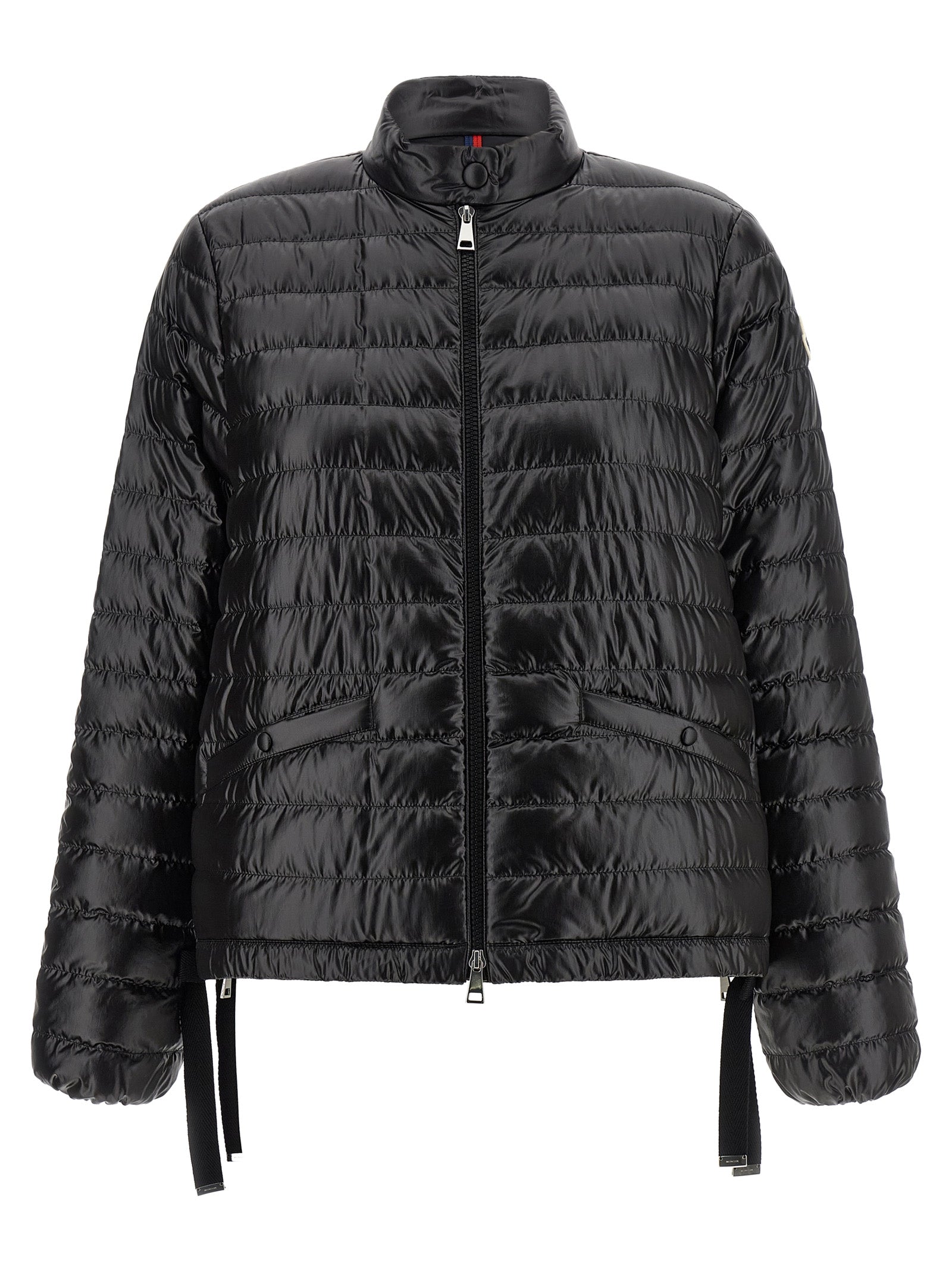 Moncler Black Polyamide Full-Length Jacket