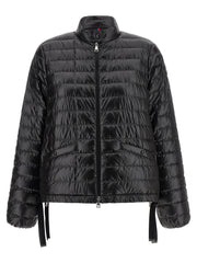 Moncler Black Polyamide Full-Length Jacket