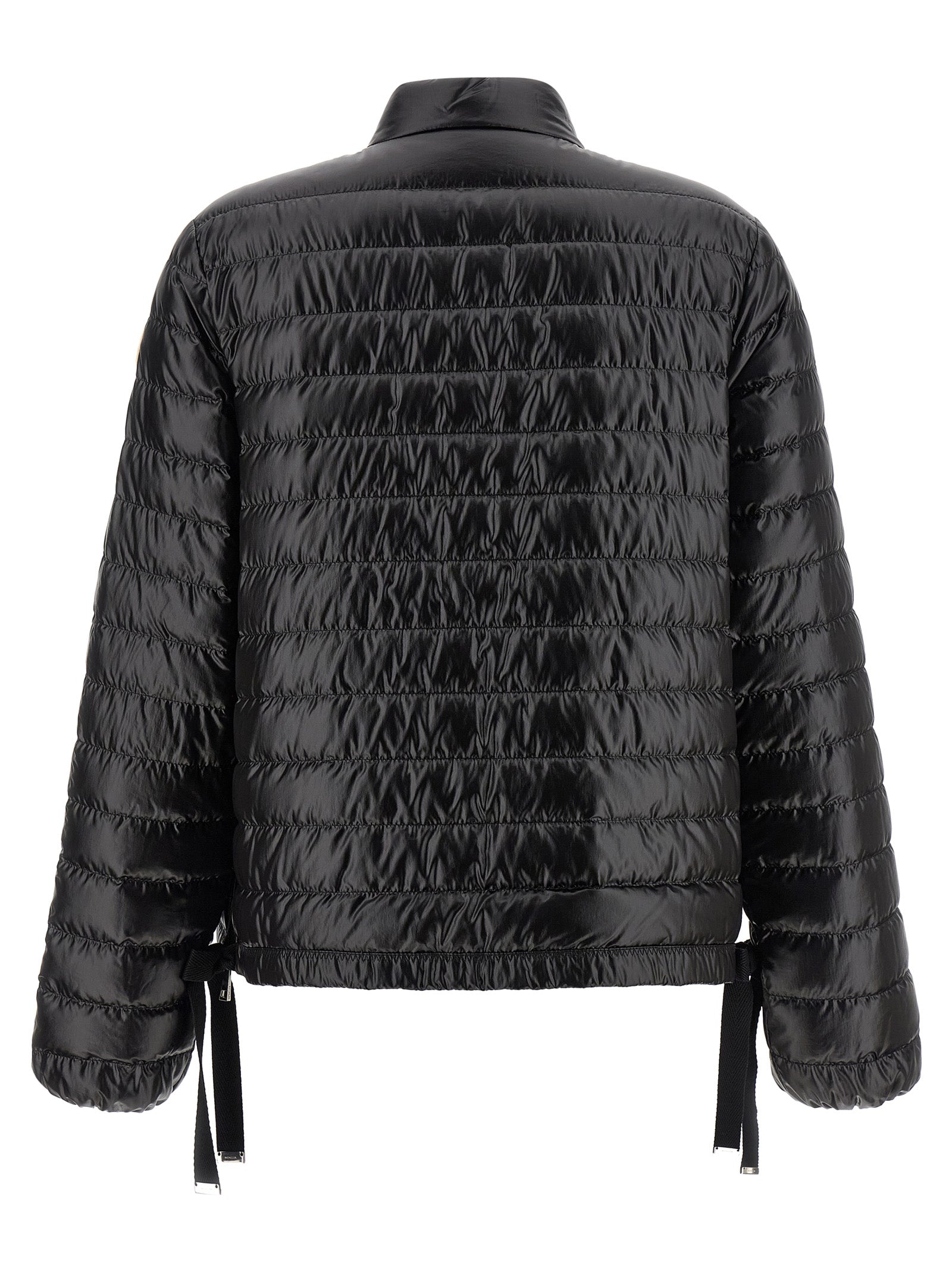 Moncler Black Polyamide Full-Length Jacket