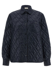 Moncler Blue Polyamide Shell Jacket