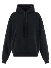 Balenciaga Black Cotton Hoodie